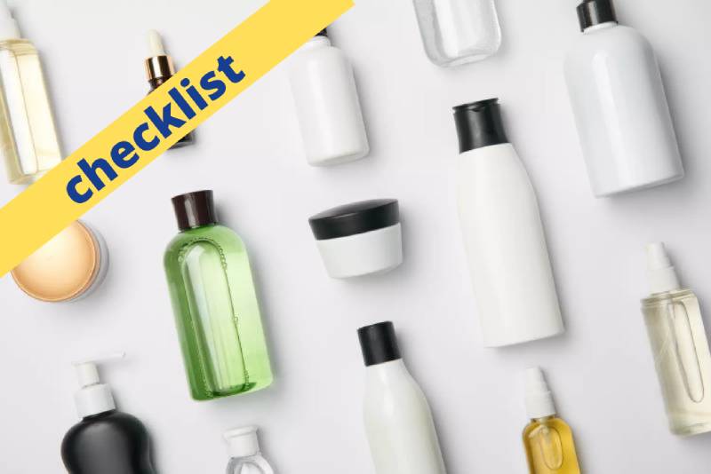 Checklist - Recycling Makeup Containers