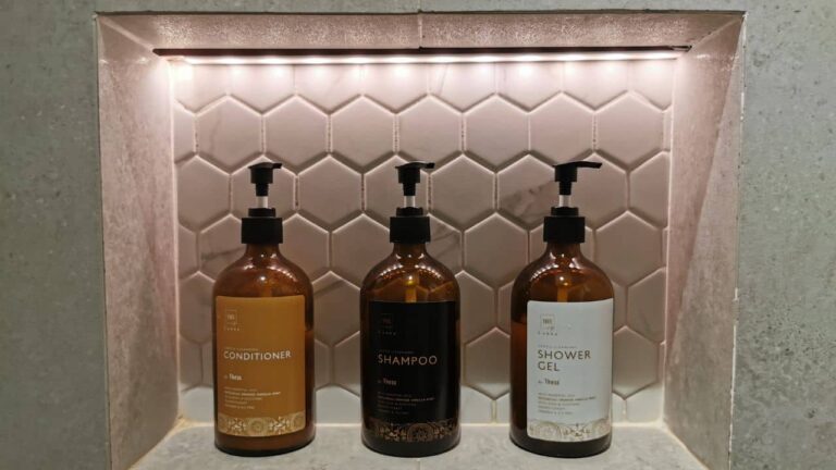 How To Easily Store Shampoo Bottles In The Shower