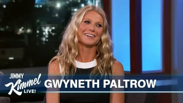 Gwyneth Paltrow at Jimmy Kimmel Live