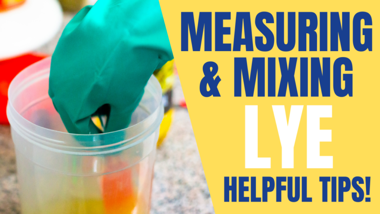 Containers For Measuring & Mixing Lye: Helpful Tips To Avoid Issues