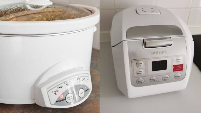 Slow cooker Vs Rice cooker