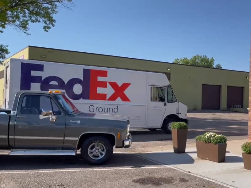 FedEx: lowest costs for heavier packages that are meant to be delivered inside the US.