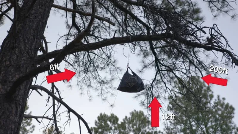 Hanging Your Food When Camping