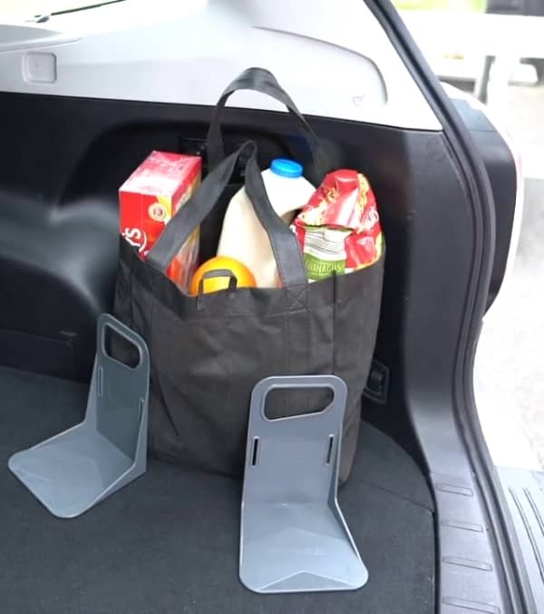 Car Trunk Organizer Stowing Tidying Velcro Strap Fixed Sundry