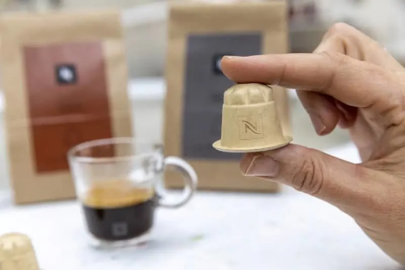 Nespresso capsules switch to paper for greater sustainability