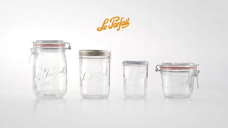 Le Parfait jars are instantly recognizable.