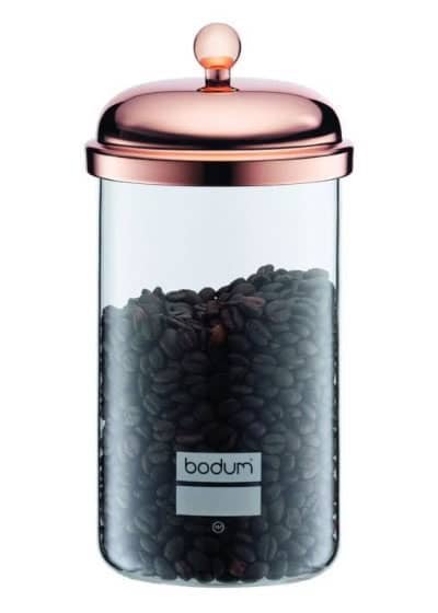 Bodum glass jar for coffee