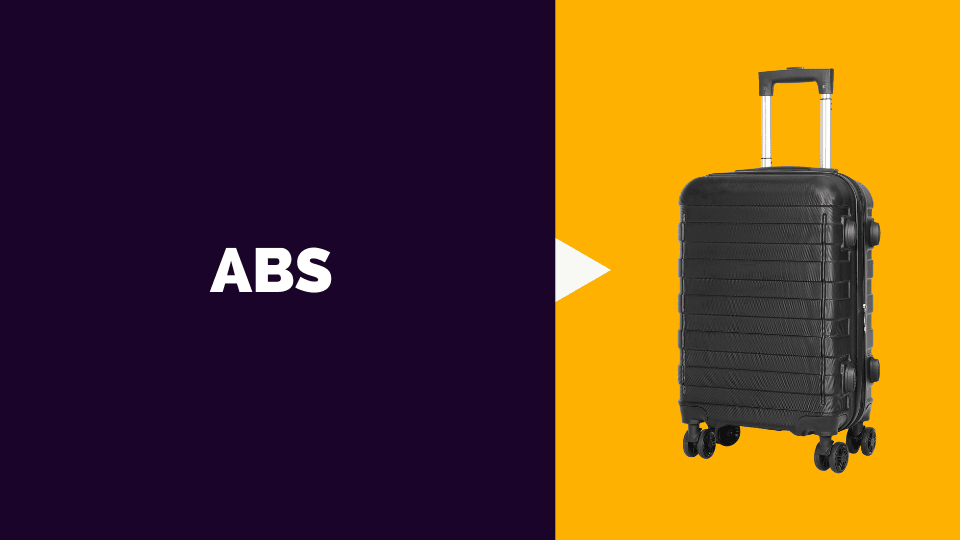 ABS material luggage