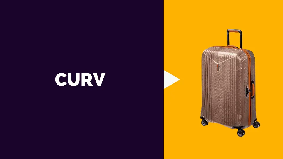 CURV material luggage