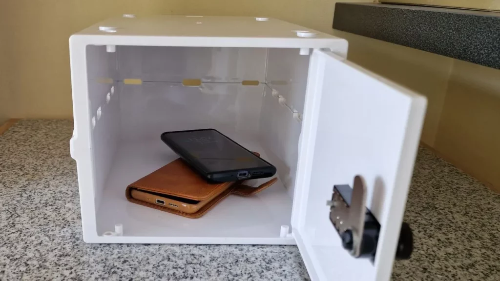 Family phone lock box