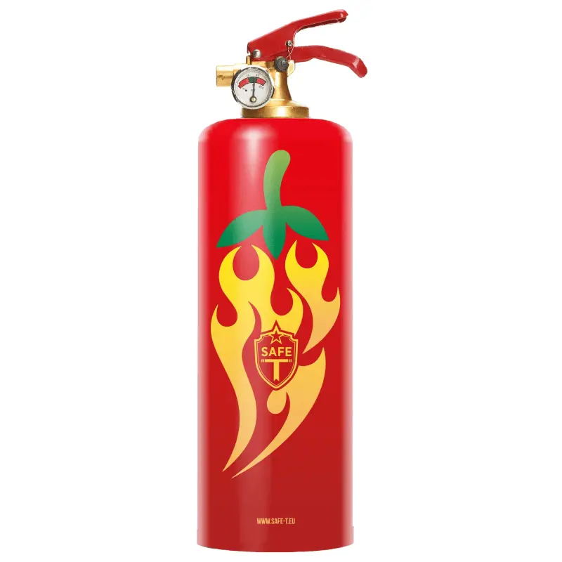 Safe-T offers a beautifully unique selection of fire extinguisher designs