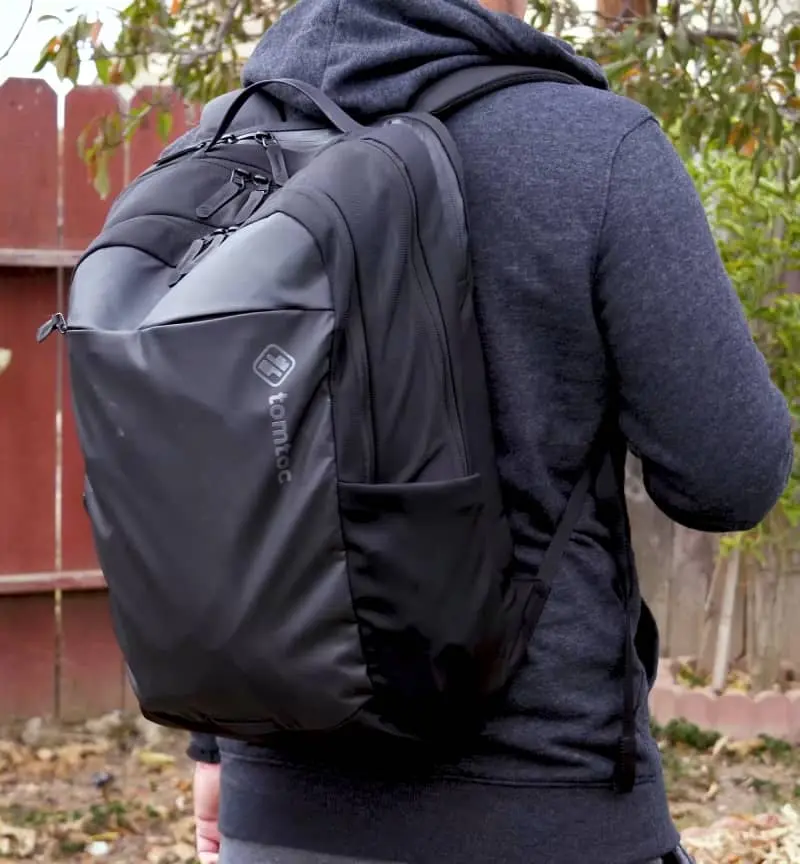 Backpack Tomtoc, CORDURA ballistic nylon fabric, water-resistant