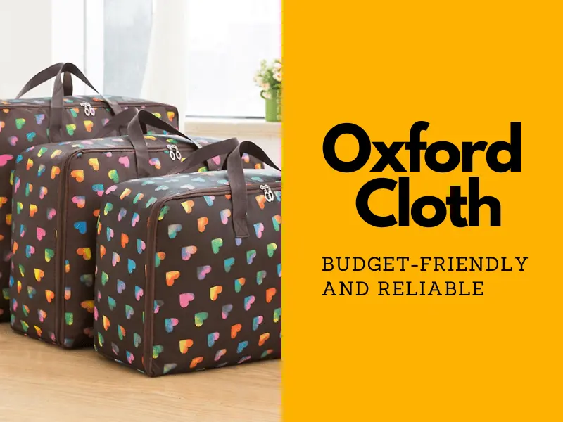 Oxford Cloth: Soft-Sided Luggage Material